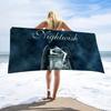 Полотенце Пляжное Ванное Повязка Быстросохнущая ALBUM Легкое Nightwish Портативная Сауна Кемпинг Бассейн Путешествие
