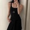 Модный Ретро Шнурок с Подвеской из Сплава O-образным Кольцом для Повседневной Носки