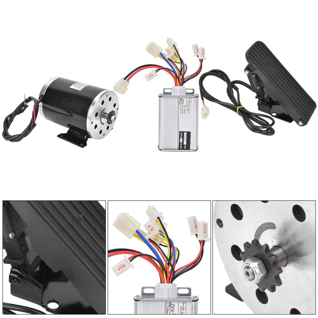 3 шт. алюминиевый сплав 48 В 1000 Вт щеточный двигатель контроллер педаль комбинированный аксессуар для электроинструмента