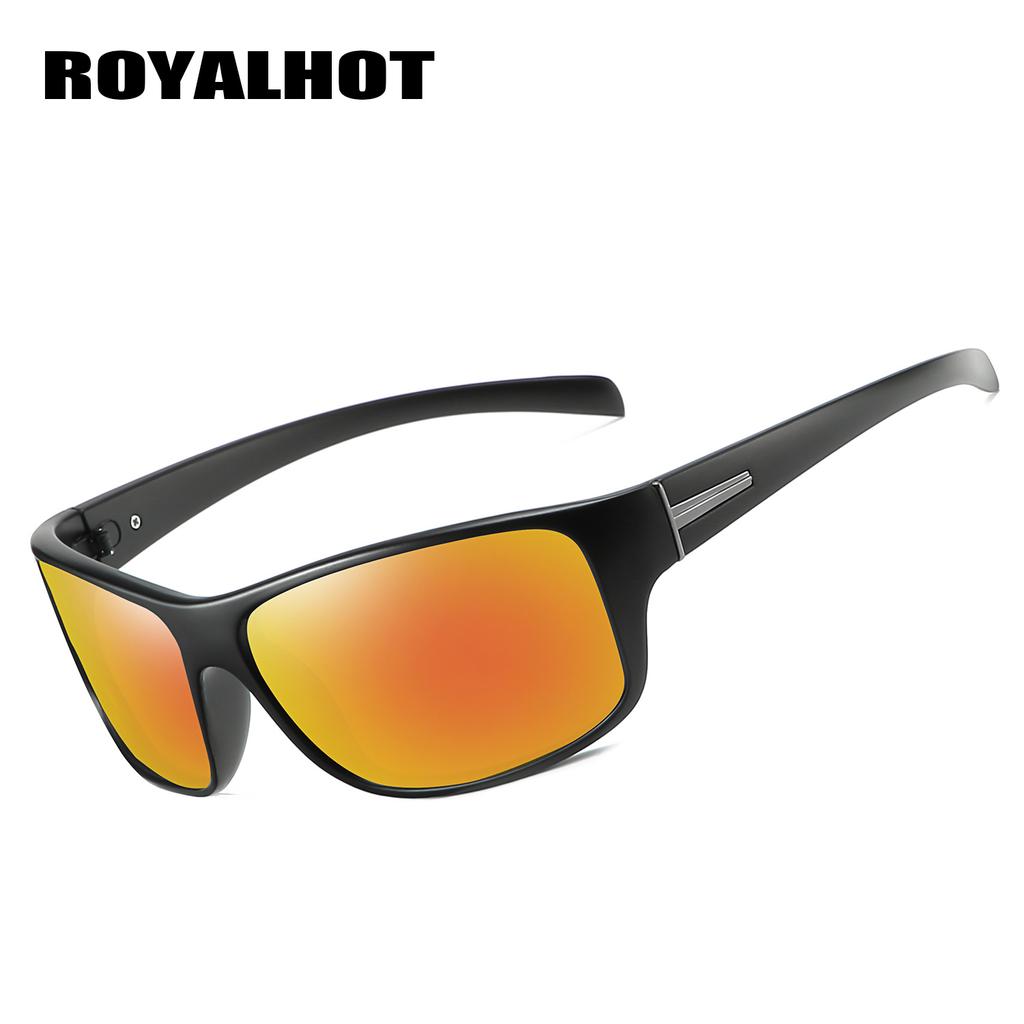 Royalhot Унисекс Поляризованные Ретро Спортивные Солнцезащитные Очки Винтажные Солнцезащитные Очки Ретро Очки Оттенки, UV400