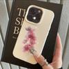 Роскошный Чехол для Телефона с Узором из Кожи Личи 'Gorgeous Luxury Flowers' Для Redmi Note 14 13 12 11 10 9 8 Pro Plus 4G 5G Ударопрочный Чехол