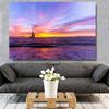 Парусный спорт и закат HD фотографии постеры принты парусник сюрреалистический океан птицы пейзаж холст живопись настенное искусство Декор в гостиную