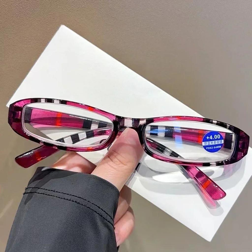 Женские классические очки для дальнего зрения, блокирующие синий свет, очки для дальнозоркости для женщин и мужчин, готовые очки для чтения, диоптрия +1,0
