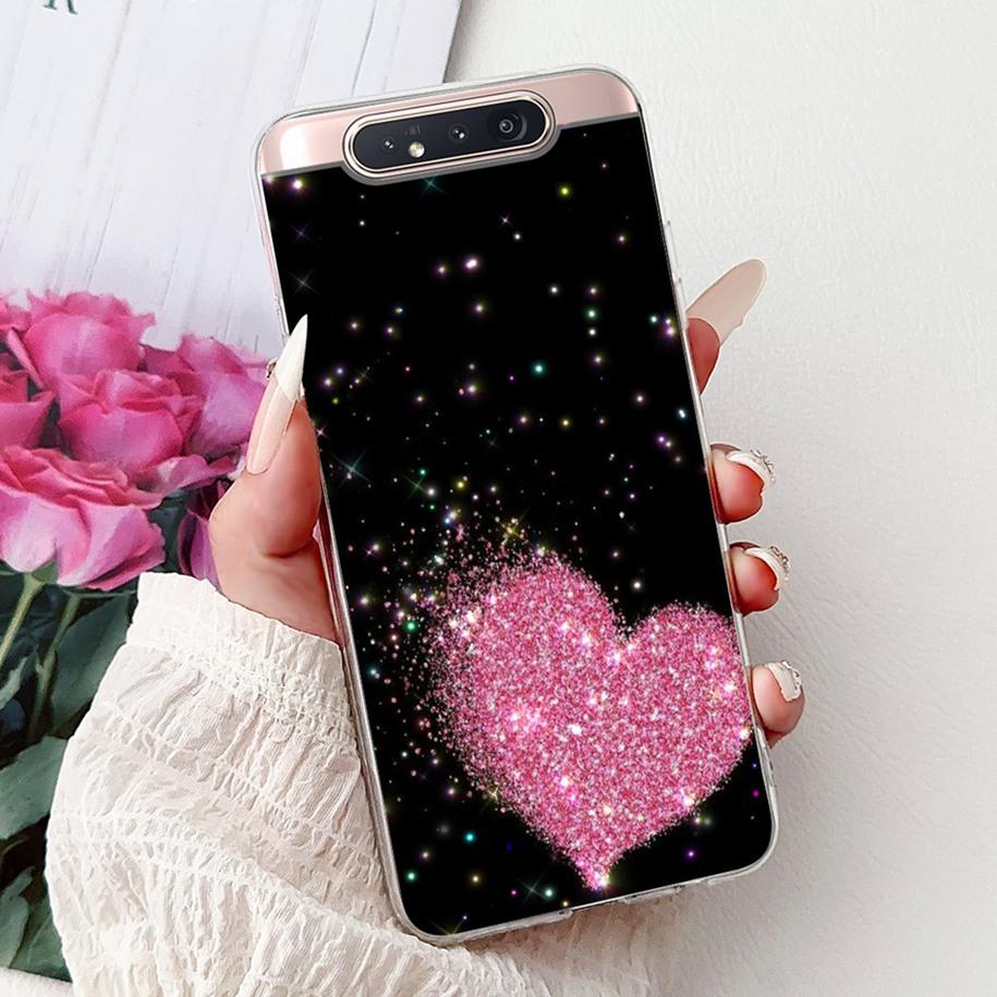 6,7" Чехол для Samsung Galaxy A80 SM-A805F SM-A8050 Funda Роскошный Кот-Дракон Мягкий Силиконовый Задний Чехол Для Samsung A80 A90 4G Coque