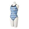 EXER SUITS Medium Cut Aya Collection Size Size for Competitive and Training Swims Women's Swimsuit, L, Blue, 27, N2MA2276,