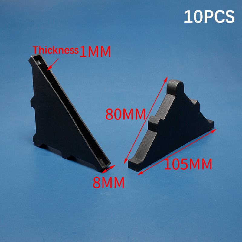 10 шт., угловая защита для линз из закаленного стекла, акриловая угловая пленка для предотвращения столкновений