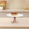 Подставка для торта, деревянный поднос с высокими ножками для празднования дня рождения