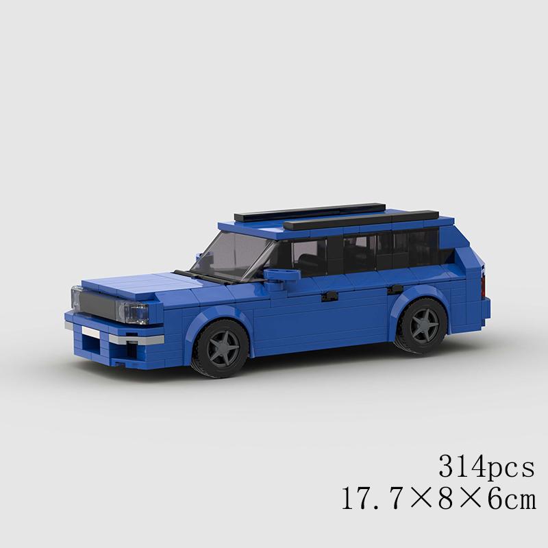 Городской Технический Скоростной Пикап MOC Автомобиль M3 R32 Полицейский Гоночный Внедорожник Модель Строительный Блок Супер Гонки Раллийный Транспортное средство кубик Рождественский Подарок