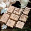 1 шт./1 набор Винтажный деревянный штамп DIY Все вещи молчат как тайна Набор штампов для ведения дневника, изготовления, рисования, преподавания