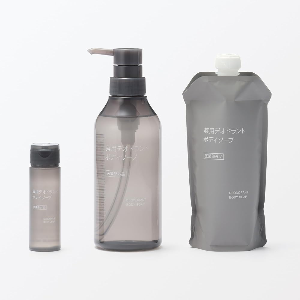 Muji Medicinal Deodorant Body Soap 400ml