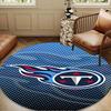 Titans Crest Round mat, Anti-slip Circle Carpet Chair rug For livingroom,Bedroom, doormat home decor Gift Christmas Gifts