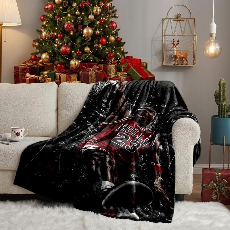 Michael basketball Artwork Blanket Lightweight Ideal Bedding Blanket Perfect for Travel, Camping, Living Rooms, Offices, Sofas, Fan Christmas gift