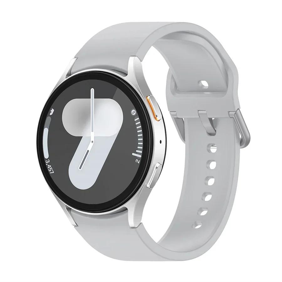 Силиконовый ремешок для Samsung Galaxy Watch 7 6 5 4 44мм 40мм 5 45мм 20мм Браслет Galaxy Watch6 4 classic 47мм 43мм 46мм 42мм ремешок