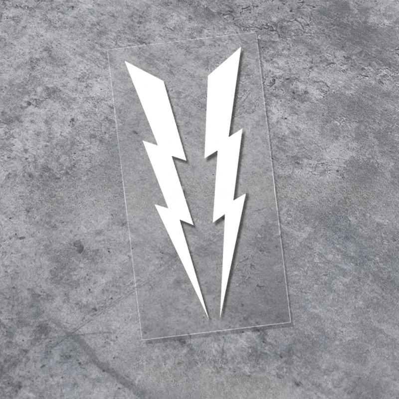 2pcs Lightning Motorcycle Stickers Car Decals DIY Moto Helmet Head Windshield Side Body for DUCATI KTM BMW YAMAHA Kawasaki Vespa