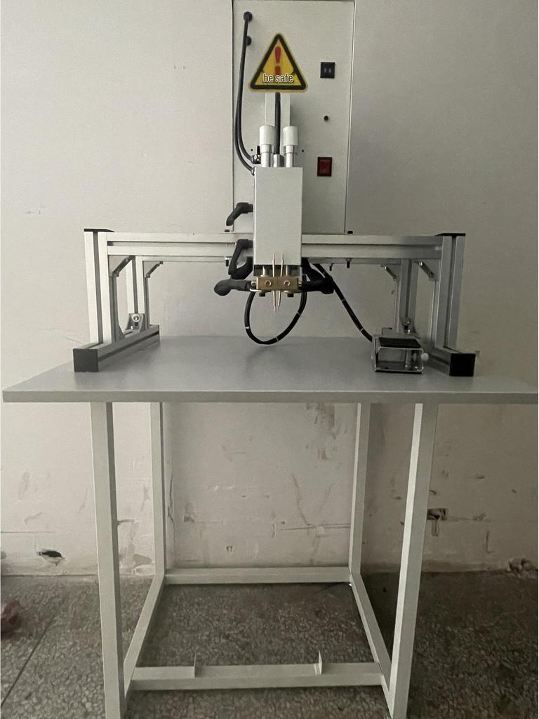 High Power 18650 Cylindrical Battery Spot Welder with Foot Pedal & Pneumatic Control