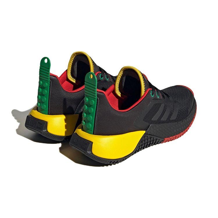 LEGO x adidas Sport DNA Подростковые Черные Красные Детские Кроссовки Основной Черный HQ1313