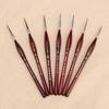 7Pcs/set Paint Brush Set Professional Sable Hair Art Nail Painting Drawing Brushes Art Painting Brush Pen