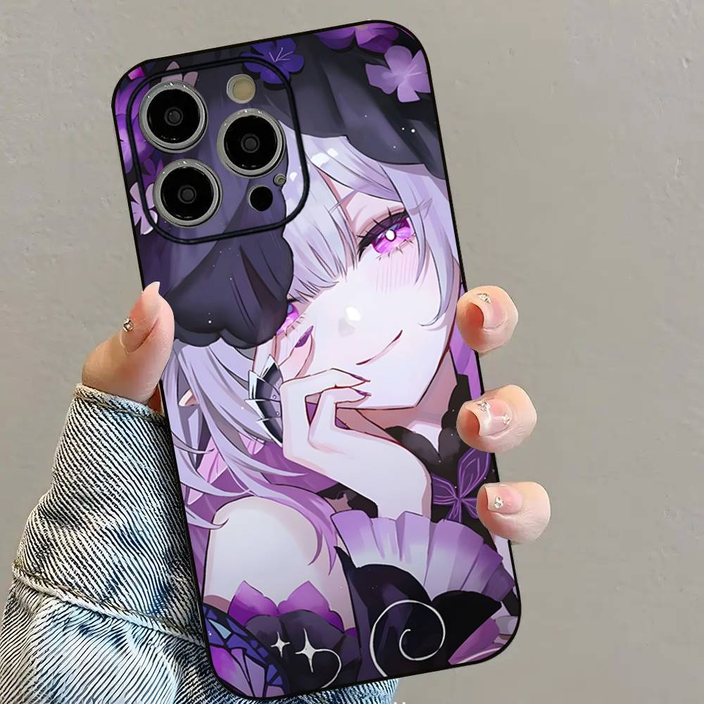 C-Castorice Милая аниме-девушка Чехол для телефона Для iPhone 16 15 14 13 12 11 PRO MAX PLUS Mini Мягкий ТПУ, приятный для кожи чехол
