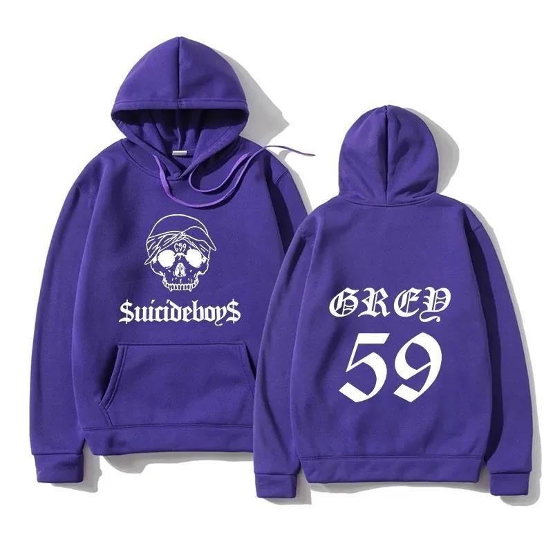Принтованная футболка Suicideboys G59 Tour Толстовка Осенний свитшот Мужская Женская Модный Дизайн Бренда Пуловер Мужские Флисовые Толстовки