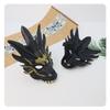 Dragon Head Mask for Women Men Masquerade Dragon Head Full Face Mask Halloween Animal Mask Halloween Cosplay Accessories