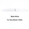 Dashboard Panel for Tesla Model 3 Highland Y Juniper ModelYL White Interior Decorative Shell Cover Sticker Trim Car Modification