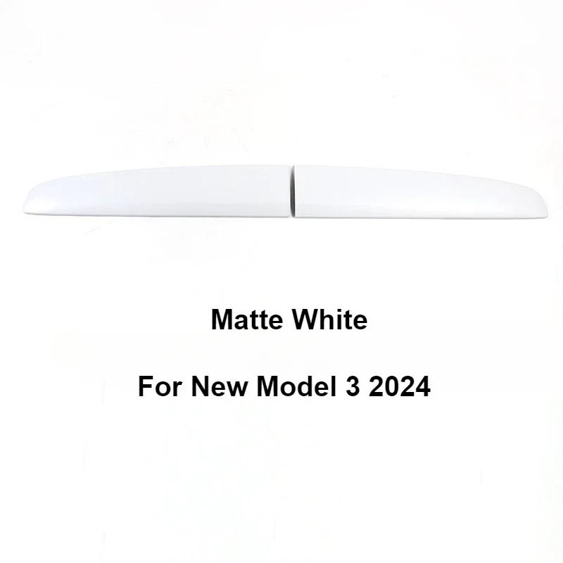 Dashboard Panel for Tesla Model 3 Highland Y Juniper ModelYL White Interior Decorative Shell Cover Sticker Trim Car Modification