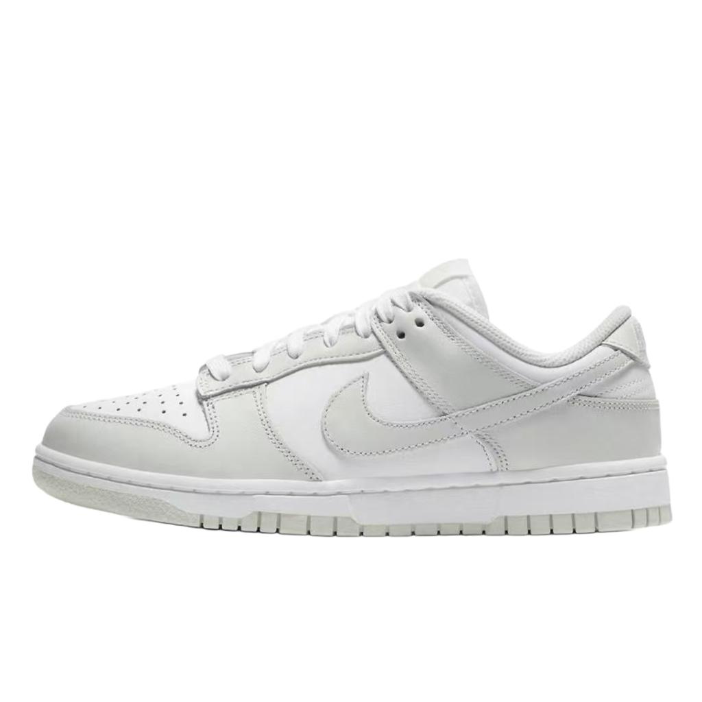 Nike Dunk Slip Resistant And Breathable Low top Skateboard Shoes Unisex Beige White Blue DD1503-103(Team289-)