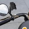 Support Bracket Cell Phone Stand Aluminum Zinc Zinc Alloy Bicycle Rearview Mirror  Phone Mounting