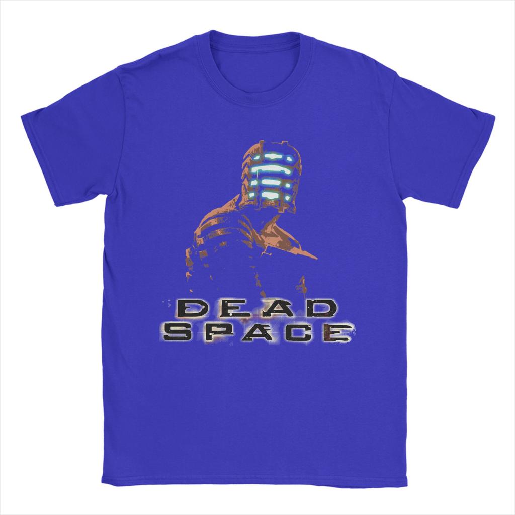 Футболка Dead Space Исаак Лэнгли Летняя 100% Хлопок Мужская Модный Крутой Дизайн Футболка с Коротким Рукавом Винтажные Футболки
