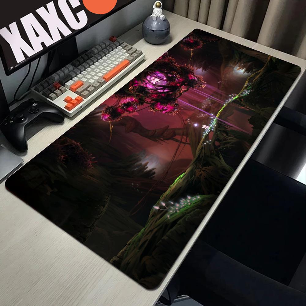 Ori And The Blind Forest Large Gaming Desk Mat Mouse Pad HD Print Computer Locking Edge XXL Anime Mouse Mats Kawaii Mousepad