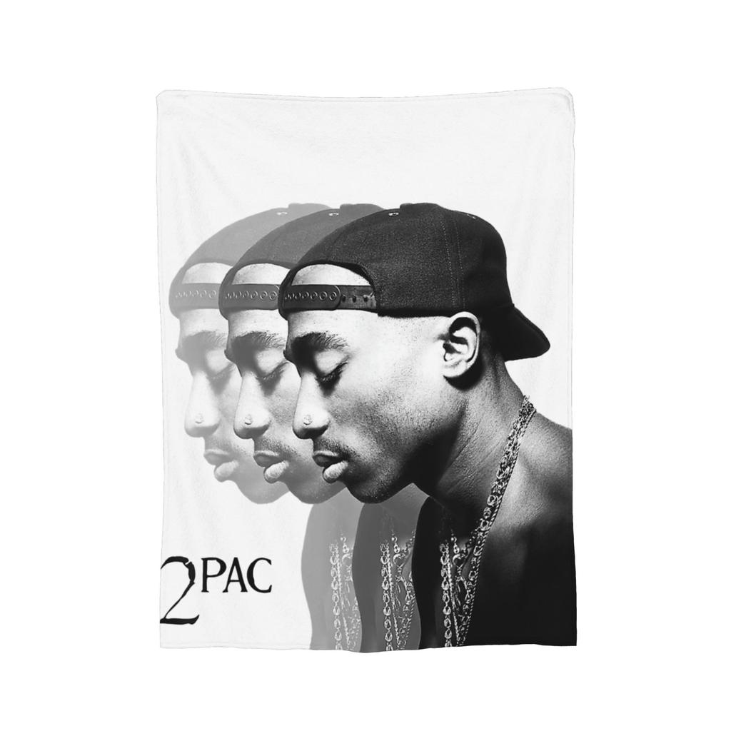 Poetic Justice Flannel Blankets Tupac 2pac Hip Hop Singer Fashion Throw Blanket for Home Rug Piece,