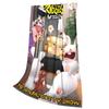 New Arrival Invasion Rabbits Anime Funny Blanket Lightweight Thin Coral Fleece Plush  Relax Throw Blankets Machine Washable