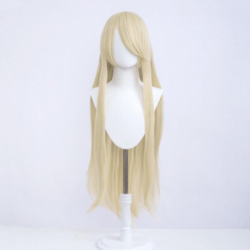 100cm Long Straight Cosplay Wig Anime Compatible Universal Omopinenet Heat Resistant Synthetic Hair Wigs + Wig Cap