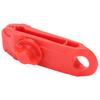 Outdoor Camping Windproof Tent Buckle Clip for Awning and Plastic Tarp Curtain ClipRed