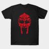 Азиатский размер Хлопковая унисекс футболка Печать на футболке Футболка Mf Doom Печать без вырезания Обычная посадка