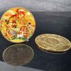 Dunhuang colored gold coins, metal crafts, tourist attractions, coins, souvenirs, and small gifts for activities