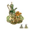 Metal Wine Pot Kit Rustproof Waterproof Zinc Alloy Coffee Pot Set Decorative Exquisite Vintage Pot T