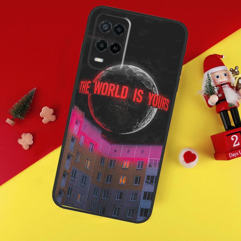 Scarface The World Is Yours Case For Oppo A5 A6 Pro A15 A57 A17 A54 A74 A94 A76 A16 A96 A40 A60 A80 A18 A38 A58 A78 A98