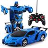 Remote Control Car - Transformers Robots In Disguise - 2-in-1 Robot - Blue - Indoor - Mixed - Child