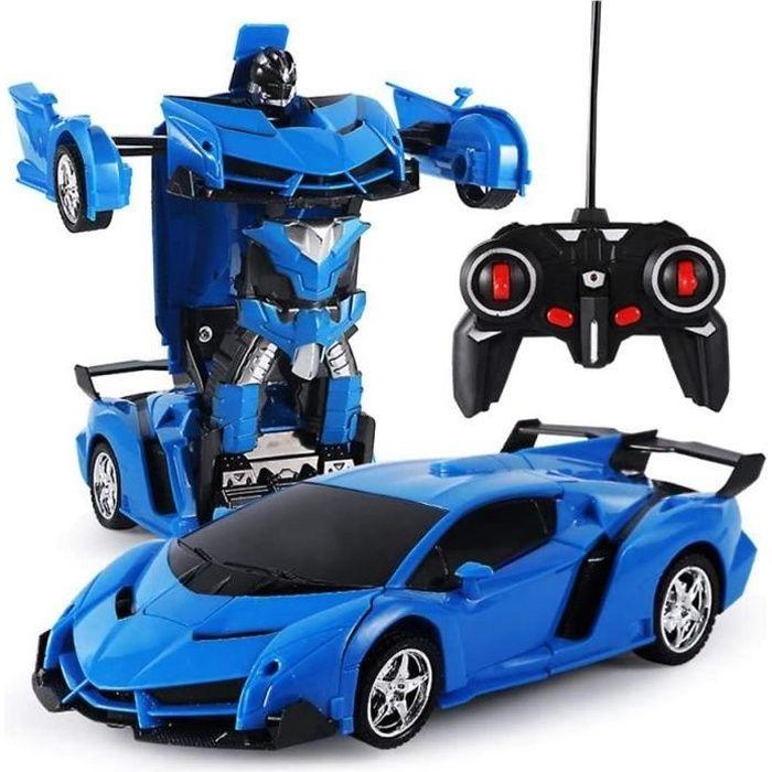 Remote Control Car - Transformers Robots In Disguise - 2-in-1 Robot - Blue - Indoor - Mixed - Child
