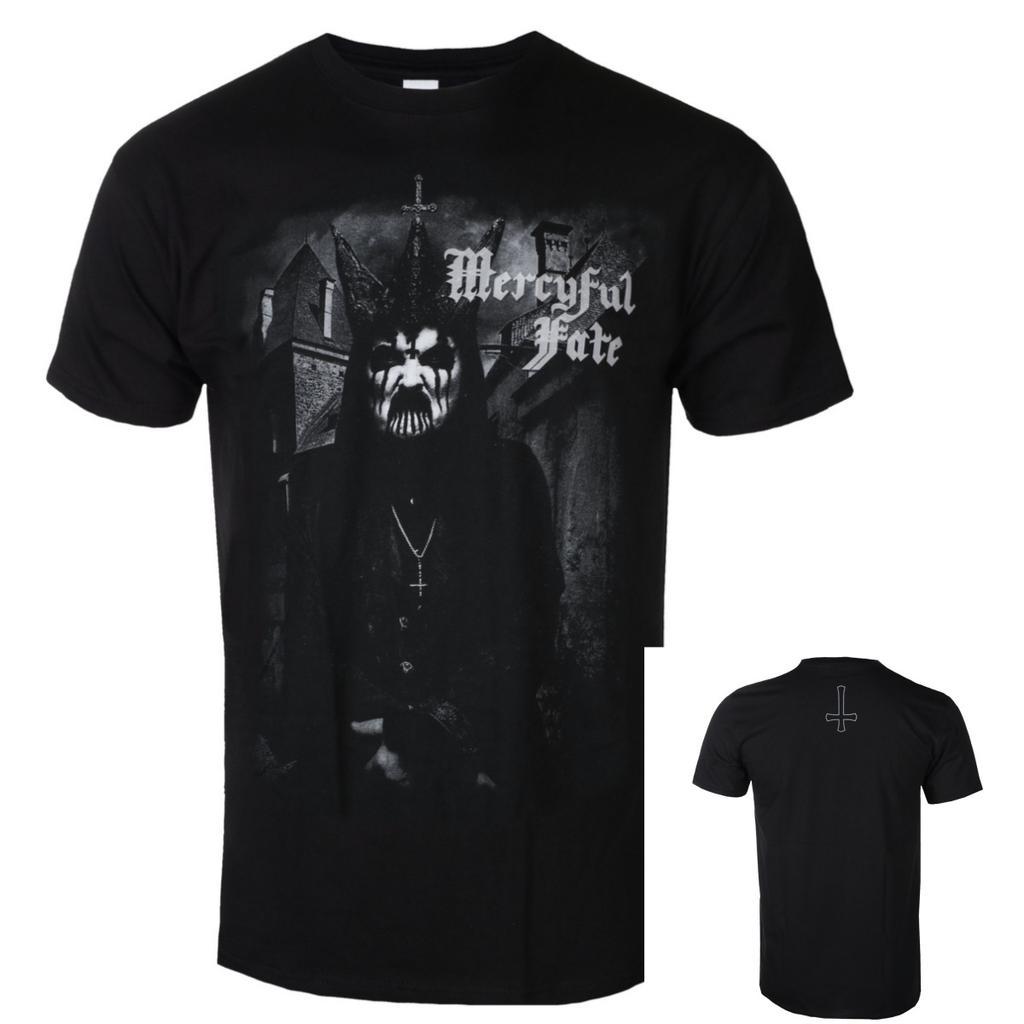 Mercyful Fate Bishop Rock Music Art Style Summer Casual TShirt Unisexs and Womens Luxury Brand Top New