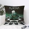 Album A-Aurora Singer Pillow Case Ultra Soft Skin Friendly Fabric Cloud Like Comfort & Concealed Zipper