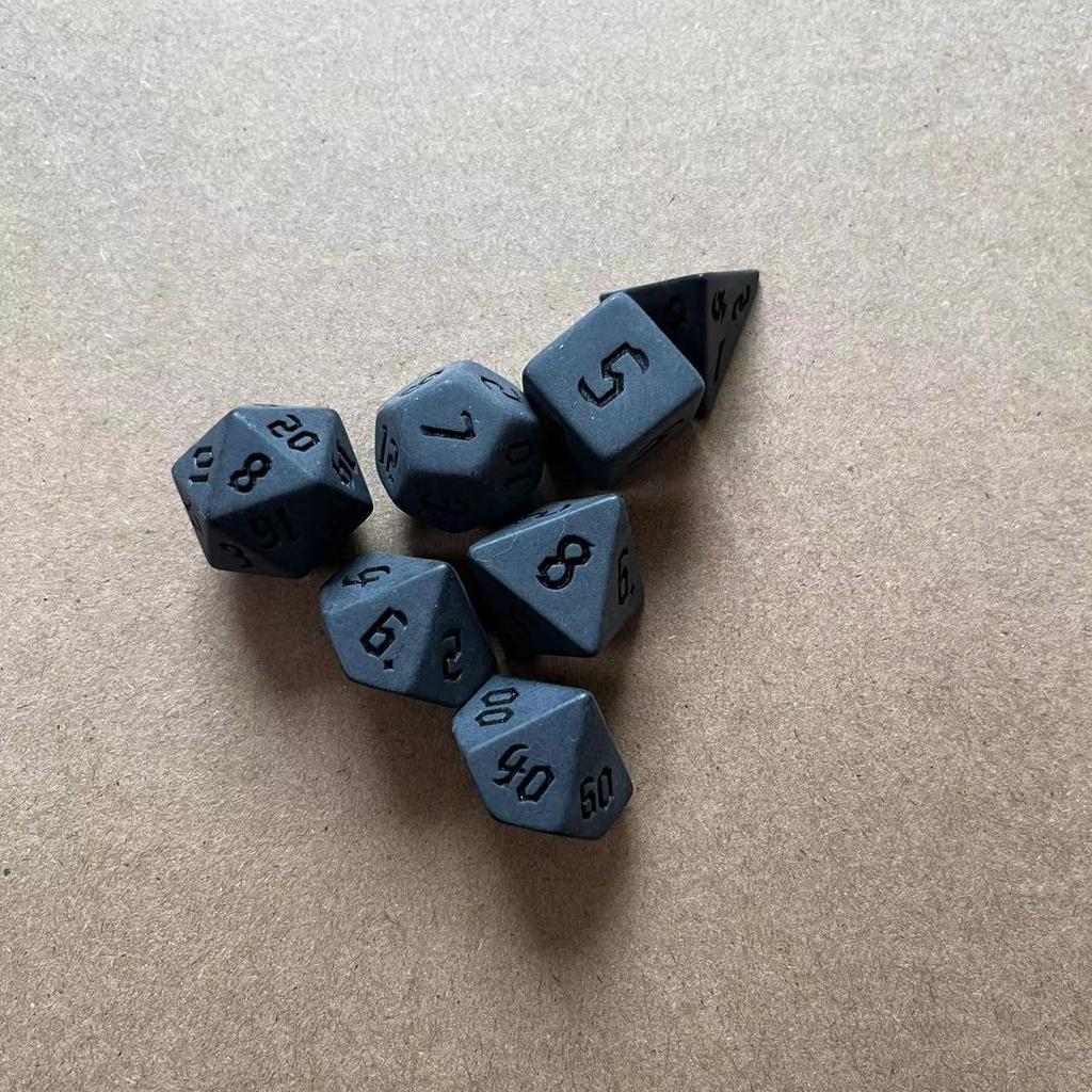 7 шт./лот, многогранные игральные кости из смолы D&D D4 D6 D8 D10 D% D12 D20, многогранные игральные кости TRPG, настольные игры