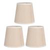 3PCS Fabric Lamp Cover Clip On Design Small Lamp Shades Modern Lampshade  Indoor Lamp