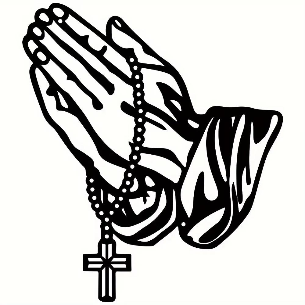 Молитвенное настенное искусство из металла - настенный декор, вдохновленный верой, крест. Идеальное украшение интерьера для спальни, гостиной и офиса