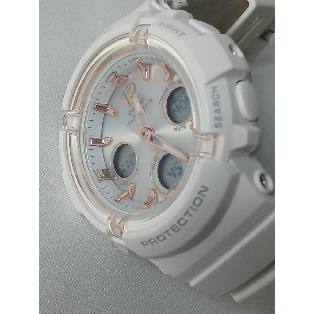 Б/у CASIO BGA-2800 BABY-G Ана-Цифровые часы Baby G Белые
