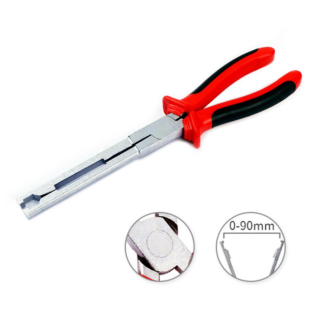 9 Inch Glow Plug Removal Tool Straight Jaw Pliers Glow Plug Connector Puller Pliers Clamp for Car Engine Repair Tool