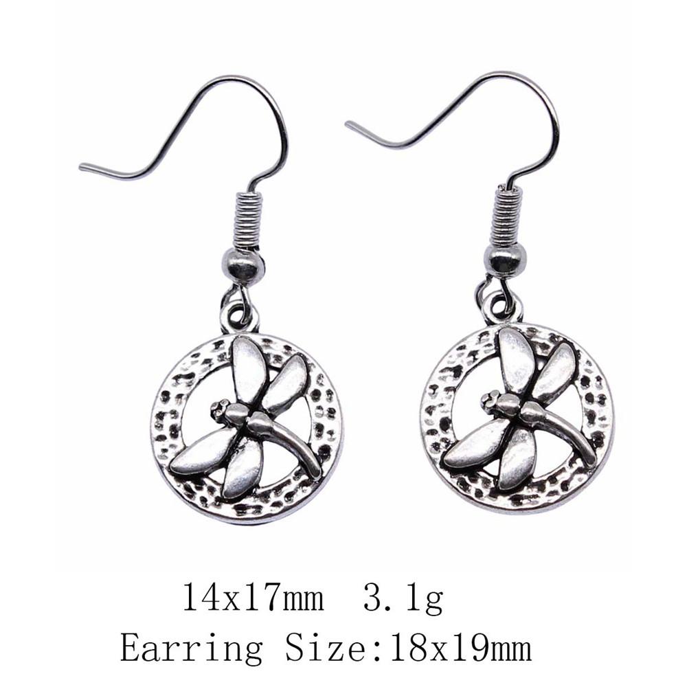 Выпускные серьги Ювелирные изделия Стрекоза Бабочка Серьги-подвески и висячие серьги Сувенирные серьги в стиле бохо