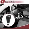 6-скоростная ручка переключения передач для Mercedes-Benz C180 C200 C250 C350 Пластик Искусственная кожа Автомобильный рычаг переключения передач Черный
