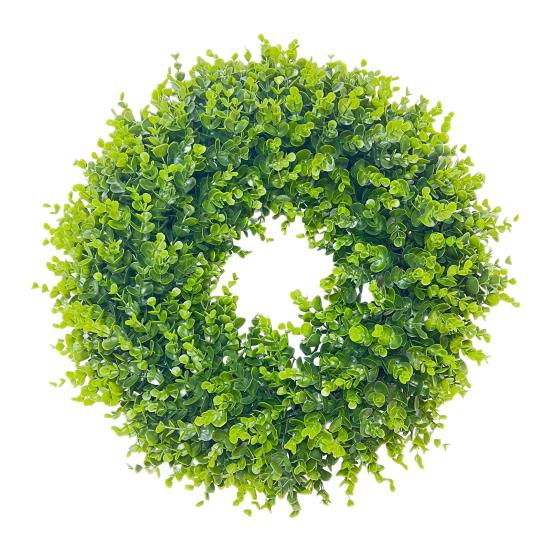 35/40/45/50/55СМ Искусственный Самшитовый Венок Для Дома Улицы Входной Двери Настенный